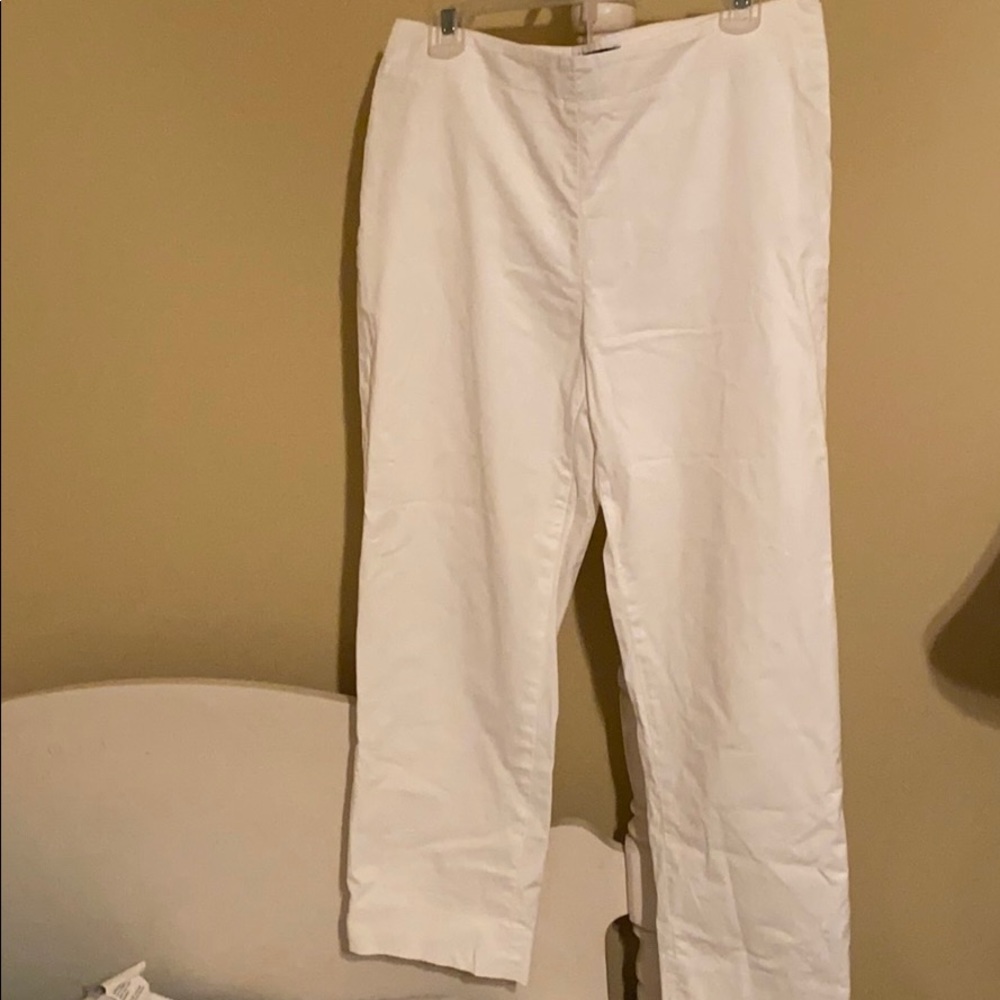 White pants